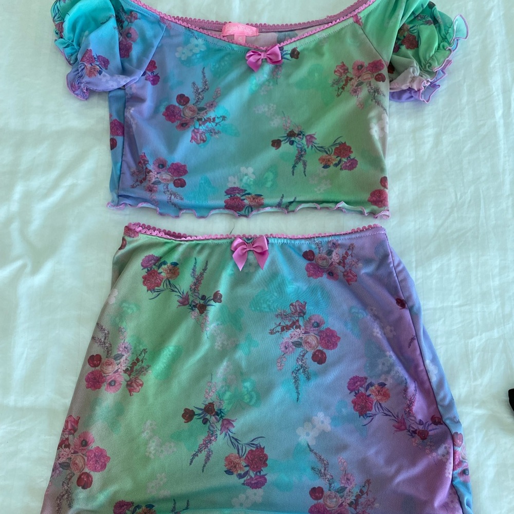 Two peice Sugar Thrillz set from Dolls Kill